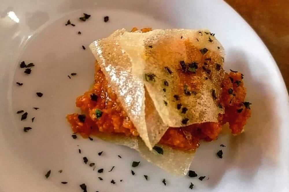 millefoglie di pappa al pomodoro